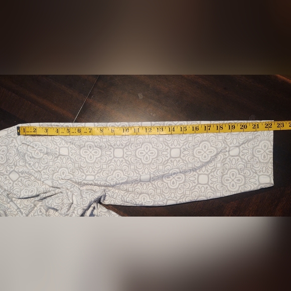 Pajama Drama Wrap Robe Sz L/XL Grey & White - Picture 8 of 9